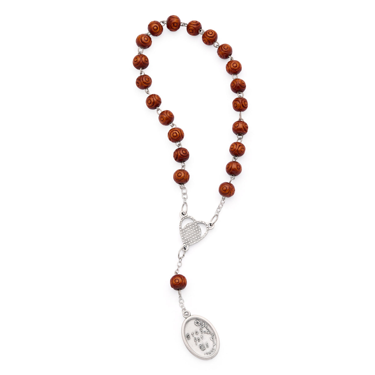 Saint Anne Wooden Devotional Rosary