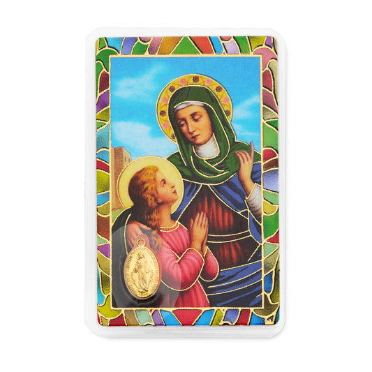 Saint Anne Prayer Card