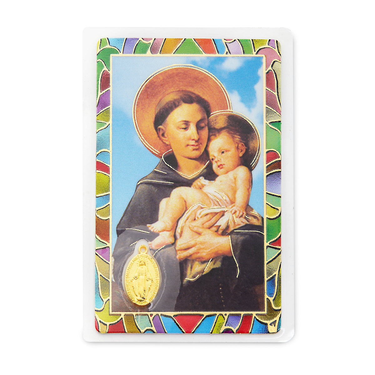 Saint Anthony of Padua Prayer Card