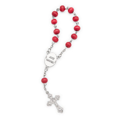 Saint Carlo Acutis One-Decade Rosary with Prayer Card