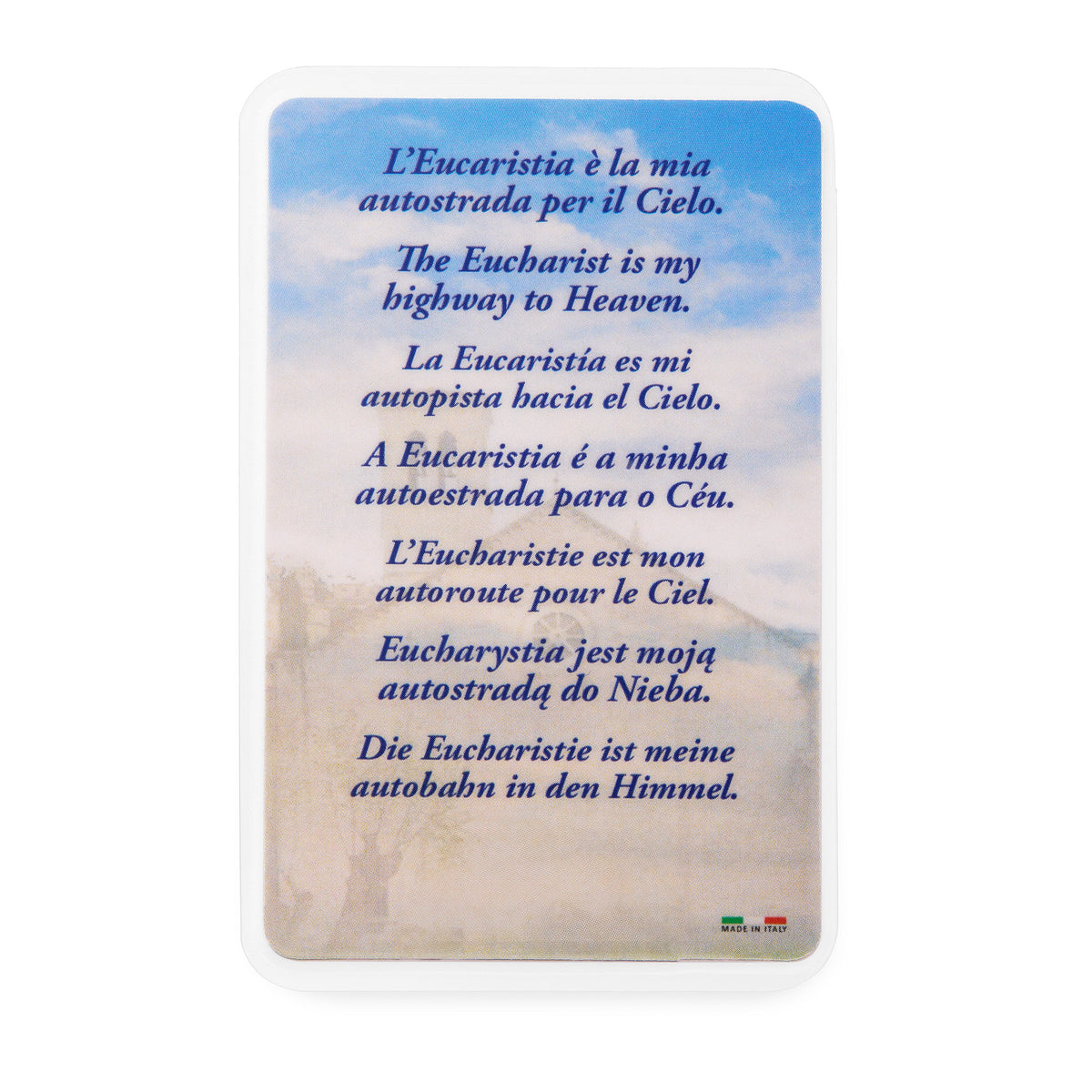 Saint Carlo Acutis One-Decade Rosary with Prayer Card