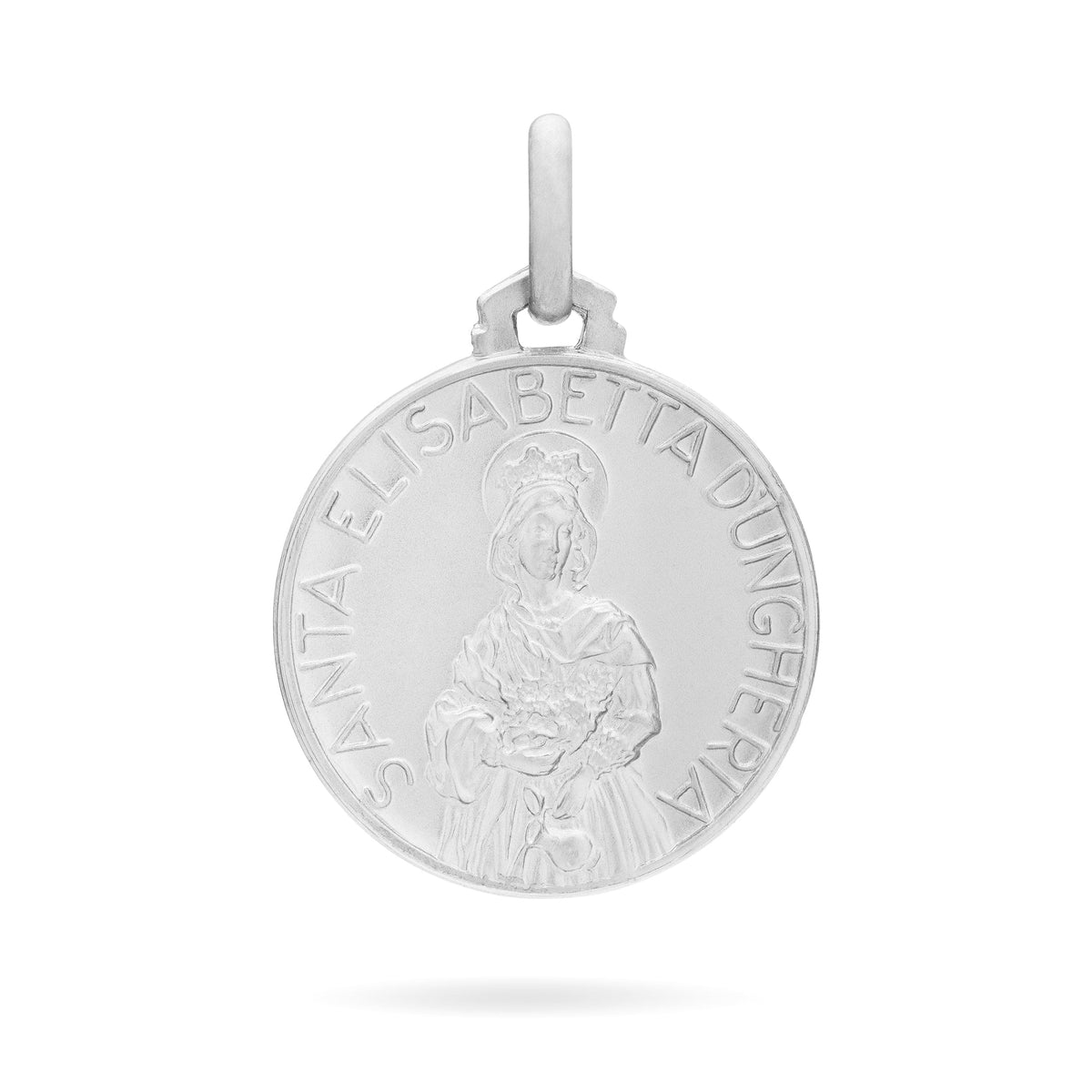 Saint Elizabeth of Hungary Sterling Silver Medal