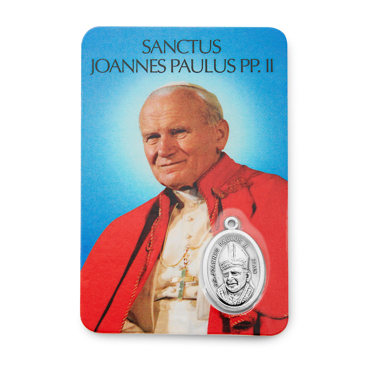 Saint John Paul II Plastified Prayer Card