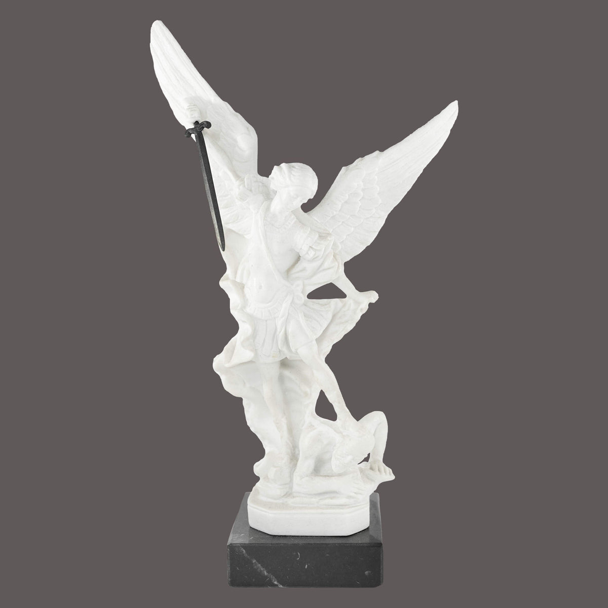 Saint Michael The Archangel Marble Dust Statue