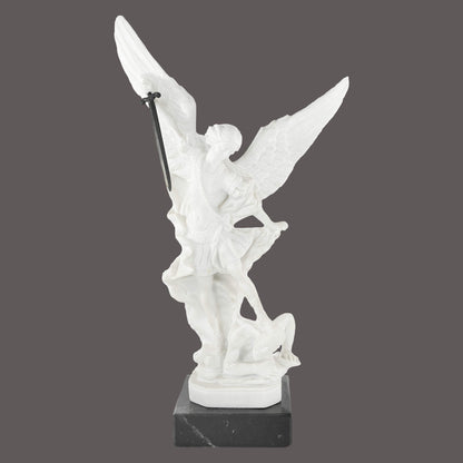 Saint Michael The Archangel Marble Dust Statue