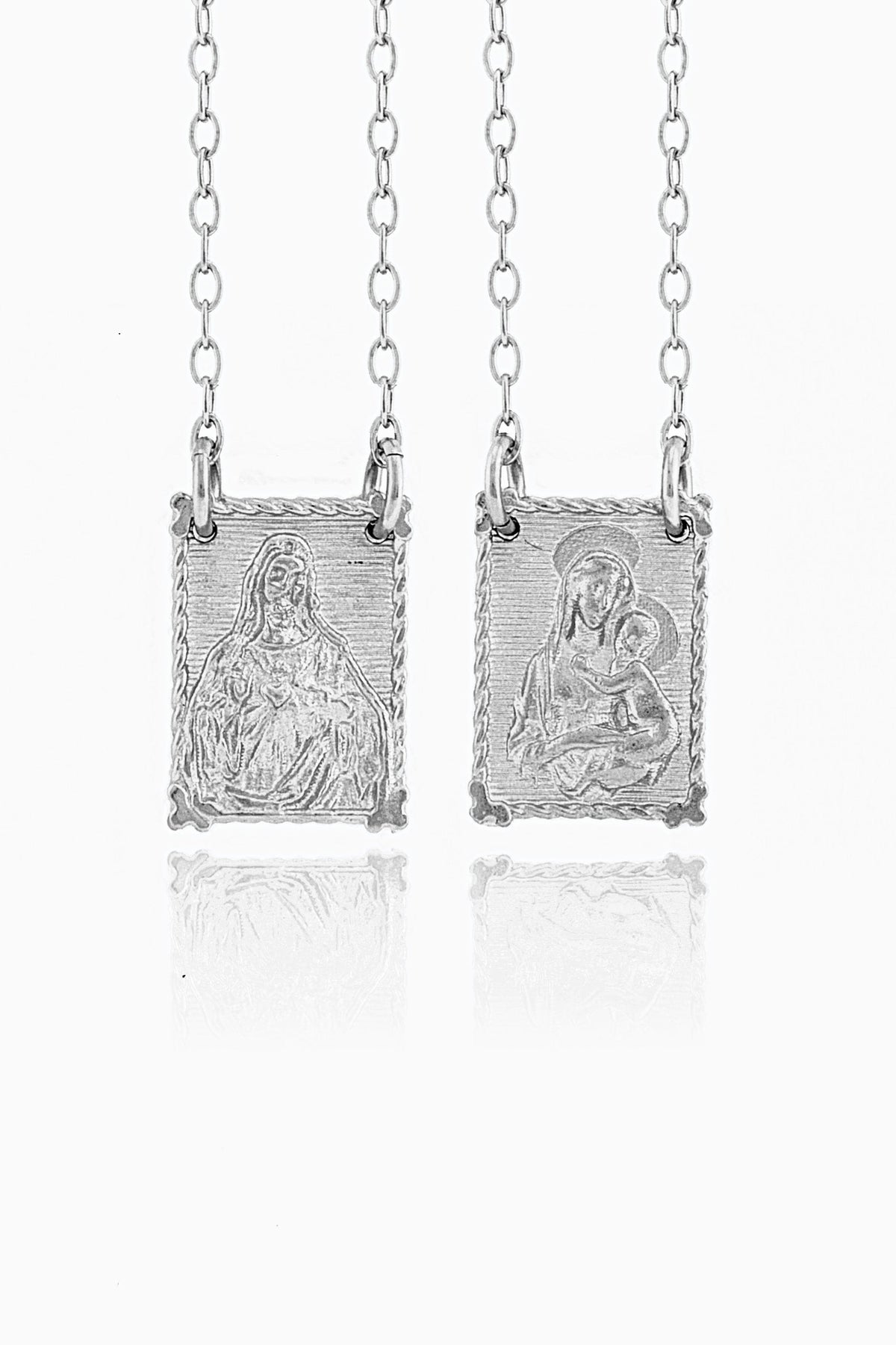 SCAPULAR STERLING SILVER 925