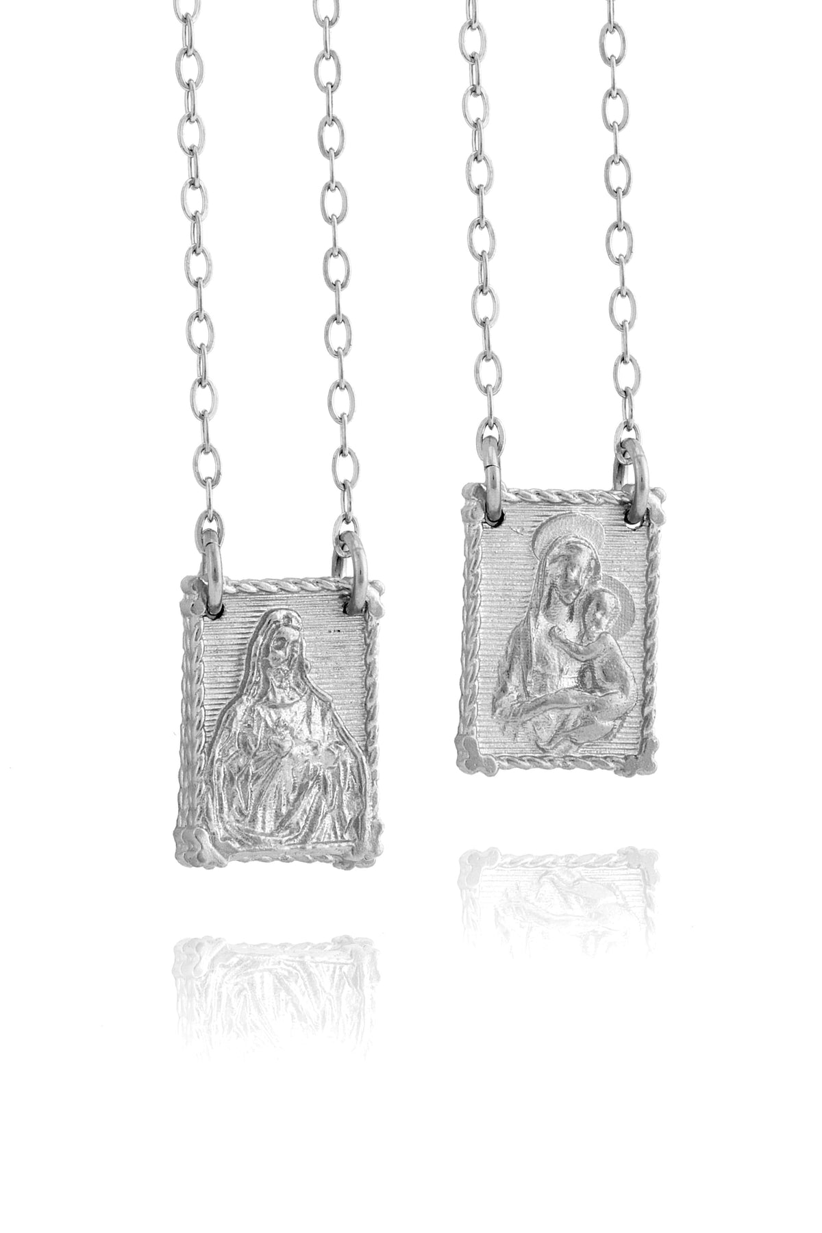 SCAPULAR STERLING SILVER 925