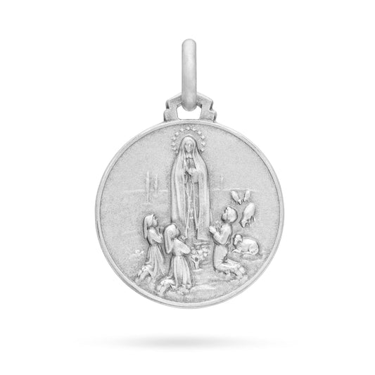 Silver medal of Our Lady of Fatima