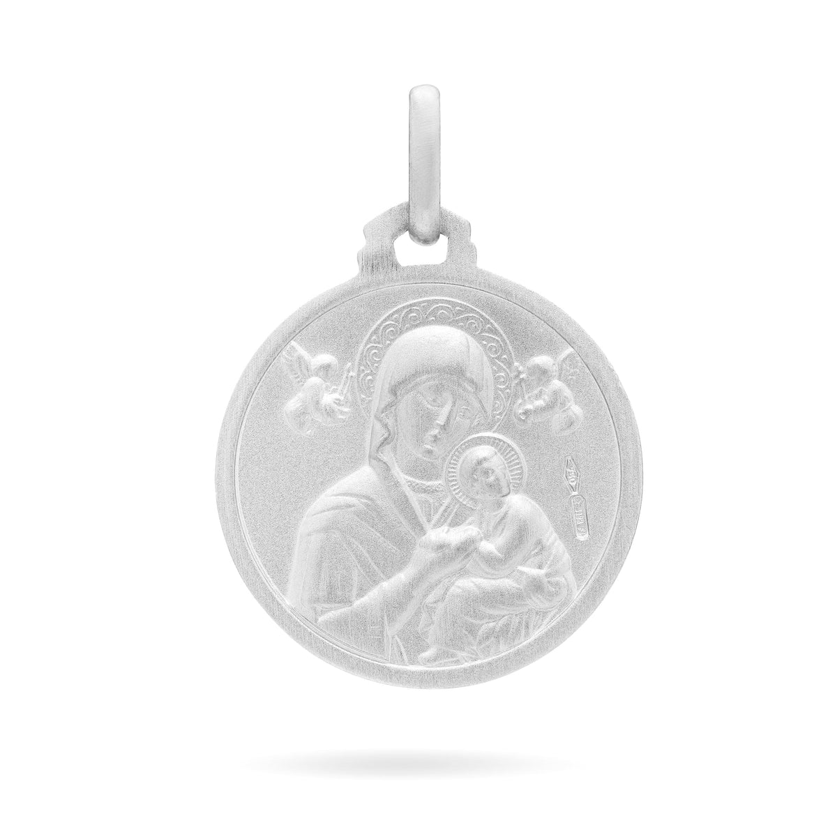 Silver medal of Our Lady of Perpetual Help
