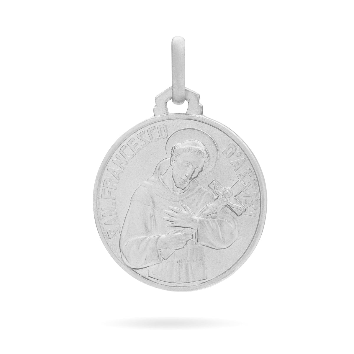 Silver medal of Saint Francis