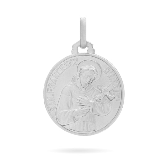 Silver medal of Saint Francis