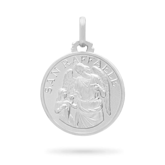 Silver medal of Saint Raphael
