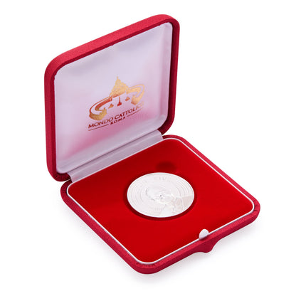Silver-tone Pope Leo XIV Commemorative Coin – Exclusive Edition