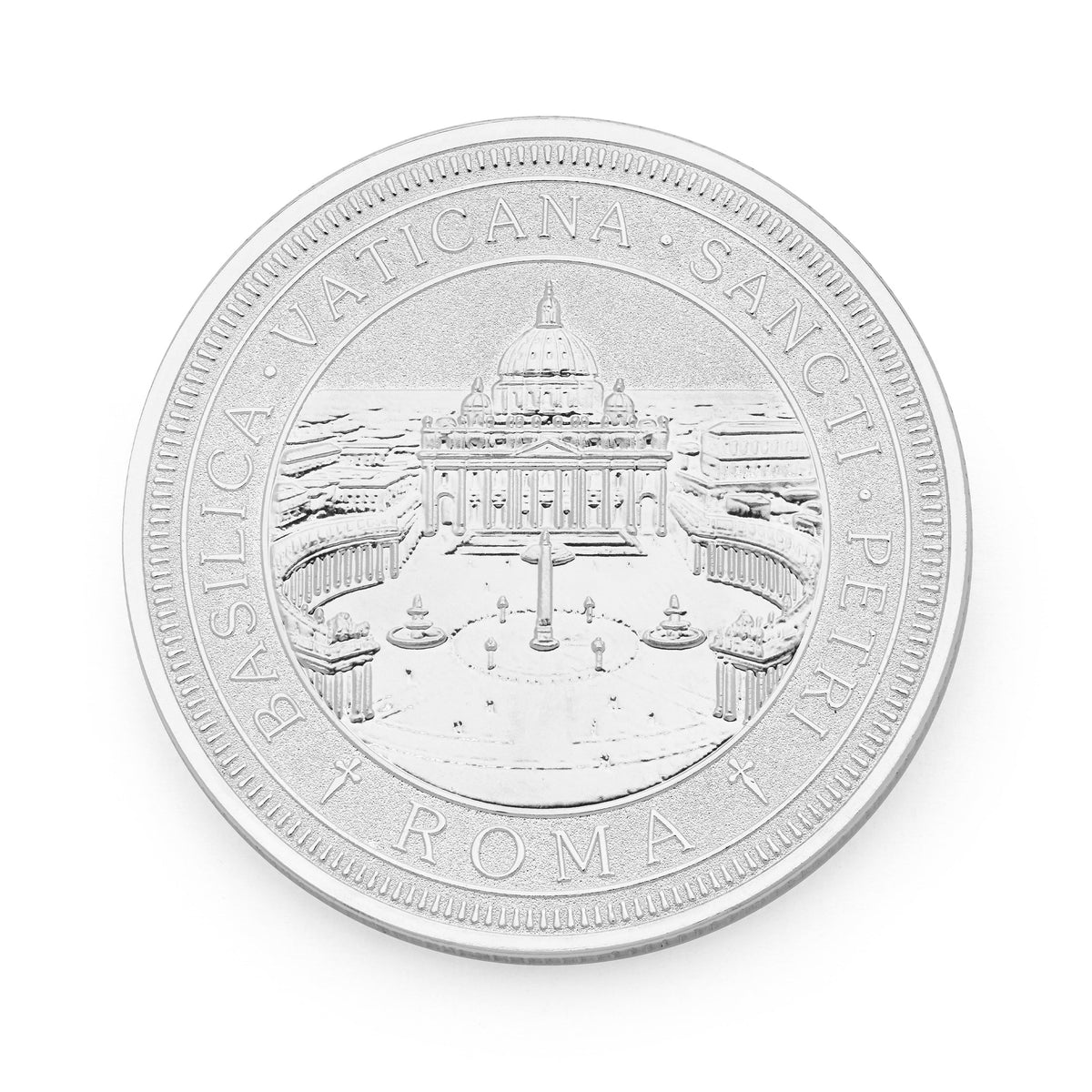 Silver-tone Pope Leo XIV Commemorative Coin – Exclusive Edition