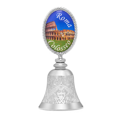 Souvenir Bell with St. Peter's Basilica and Colosseum