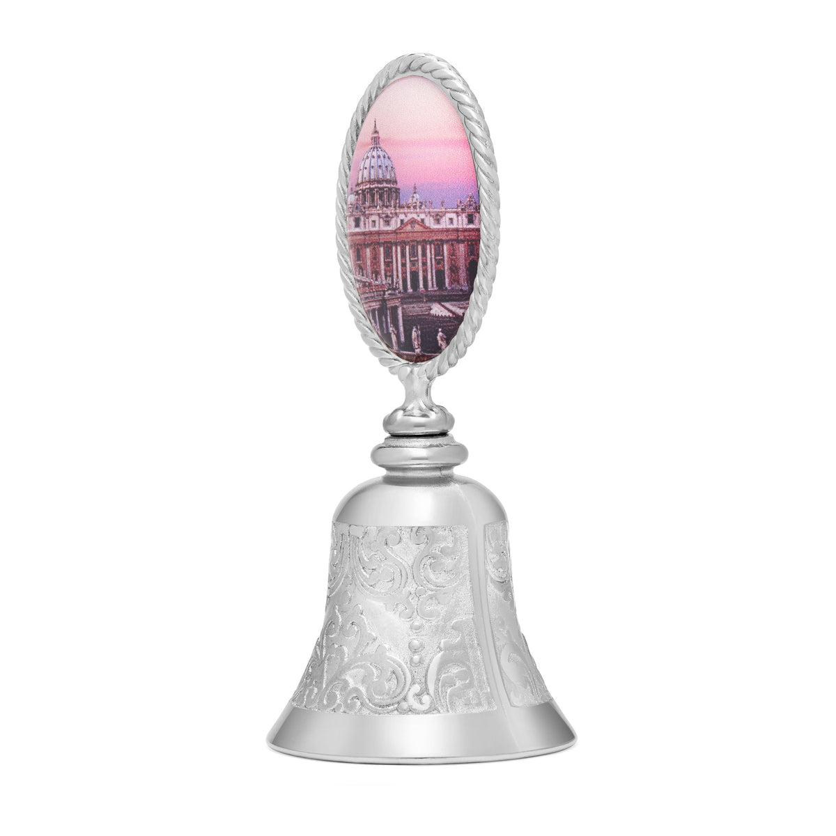 Souvenir Bell with St. Peter's Basilica and Colosseum