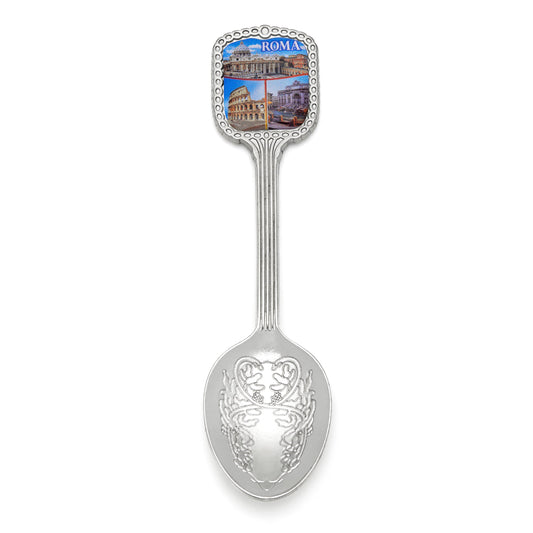 Souvenir Teaspoon with Rome's Monuments