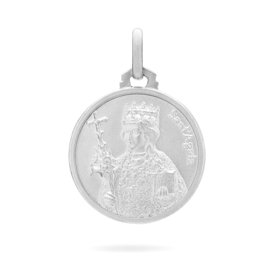 St. Agatha Sterling Silver Medal