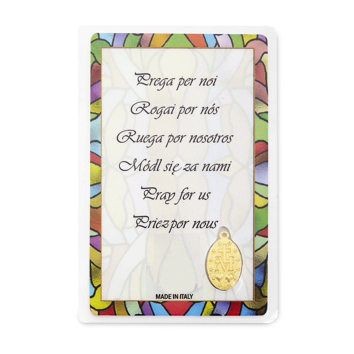 St. Francis of Assisi Holy Card