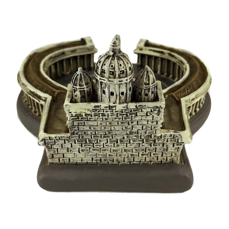 St. Peter's Basilica in Resin 7x8 cm