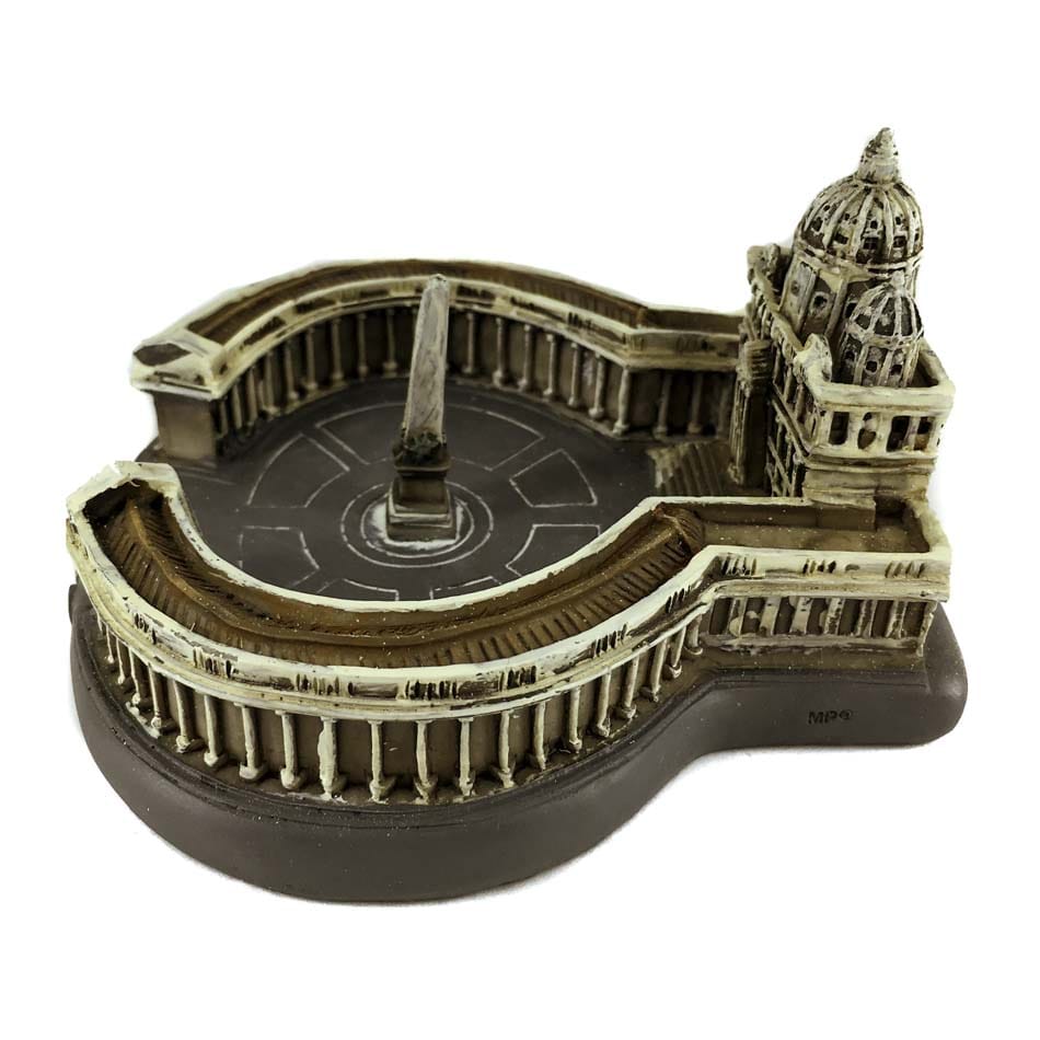 St. Peter's Basilica in Resin 7x8 cm