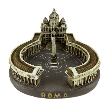 St. Peter's Basilica in Resin 7x8 cm
