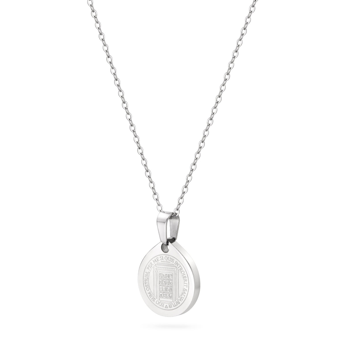 Stainless Steel Necklace with Jubilee 2025 Medal