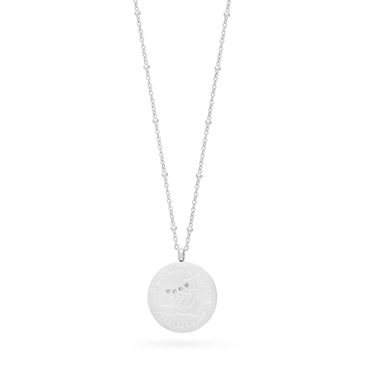 Stainless Steel Necklace with Jubilee 2025 Pendant