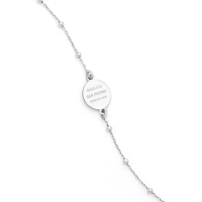 Sterling Silver Bracelet with St. Peter's Basilica