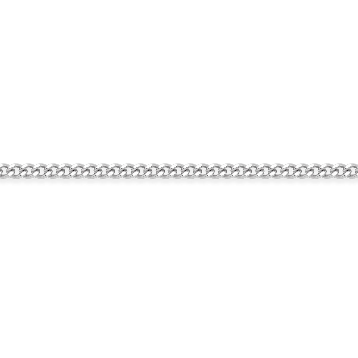 Sterling Silver Curb Chain Necklace
