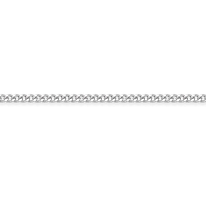 Sterling Silver Curb Chain Necklace