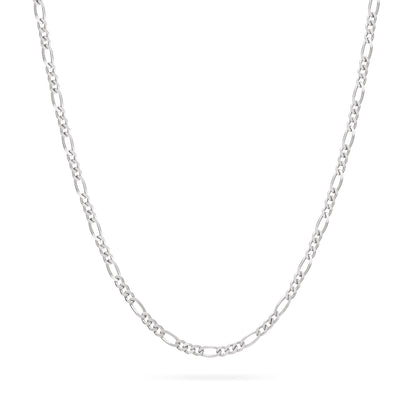 Sterling Silver Figaro Chain Necklace