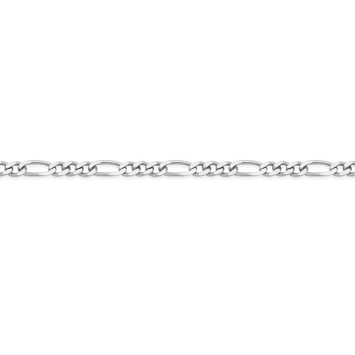 Sterling Silver Figaro Chain Necklace