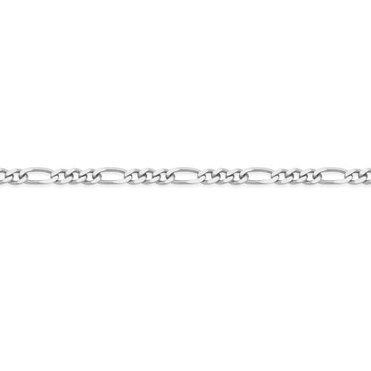 Sterling Silver Figaro Chain Necklace