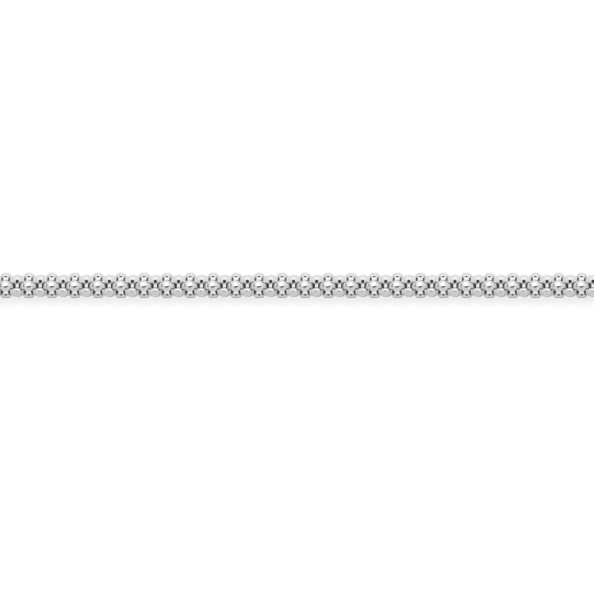 Sterling Silver Korean Chain Necklace
