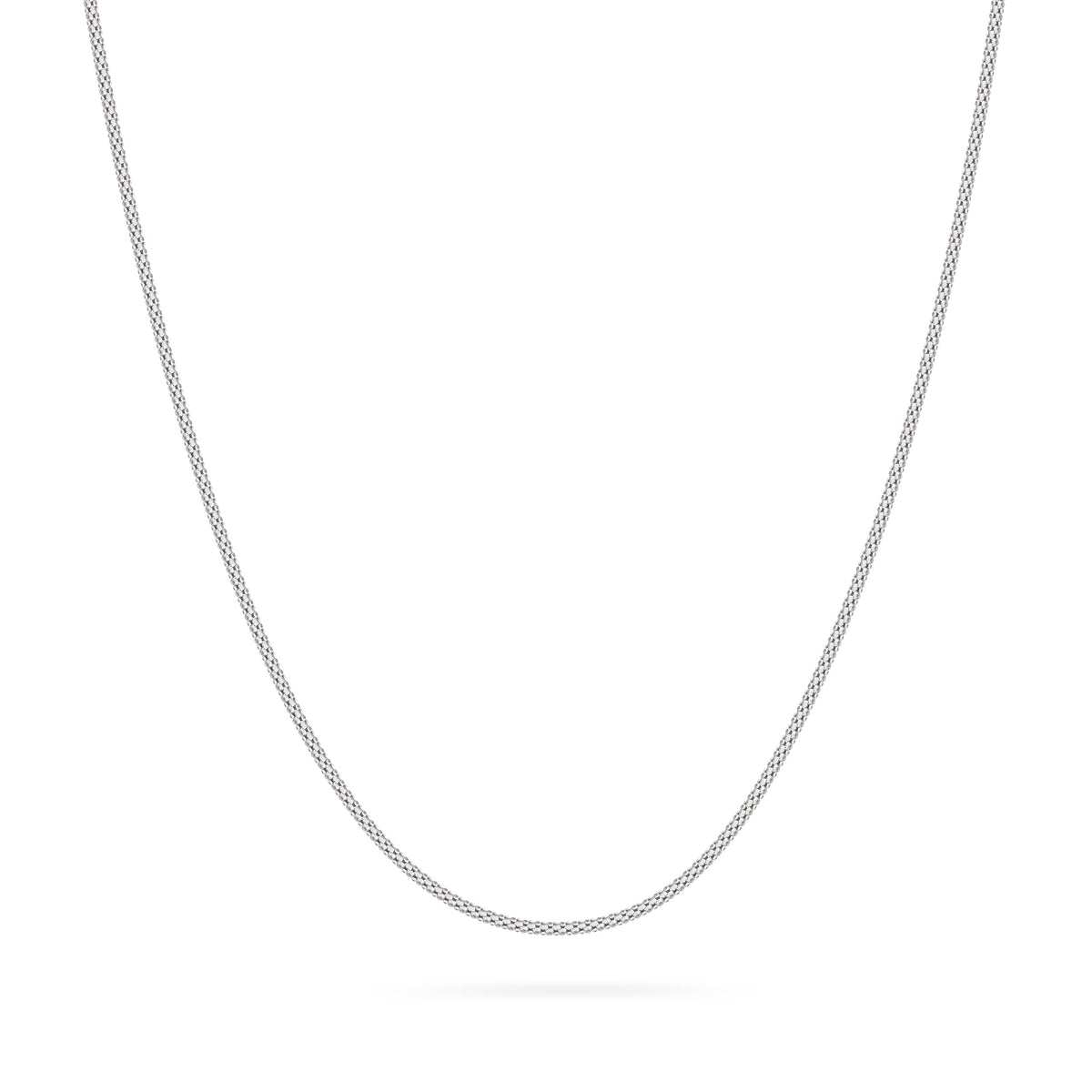 Sterling Silver Korean Chain Necklace