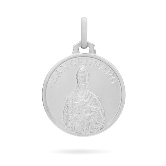 Sterling Silver Medal of Saint Januarius