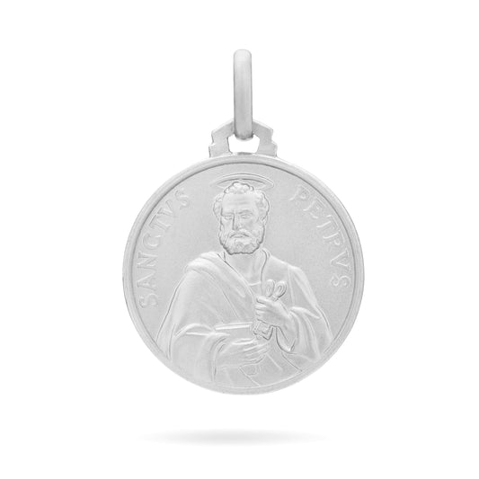 Sterling Silver medal of Saint Peter