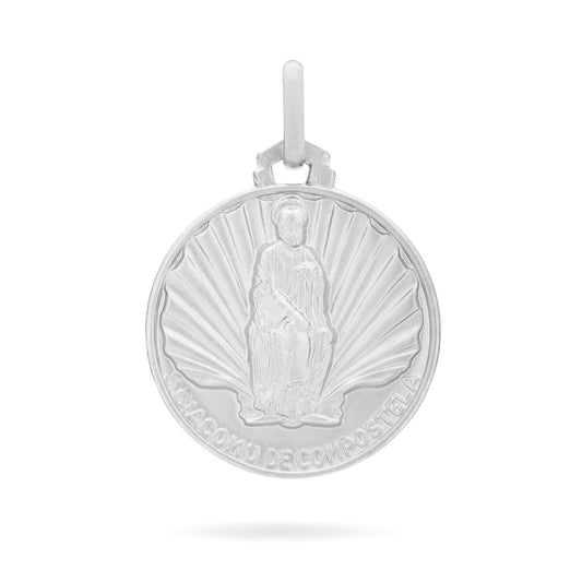 Sterling Silver Medal St. James of Compostela