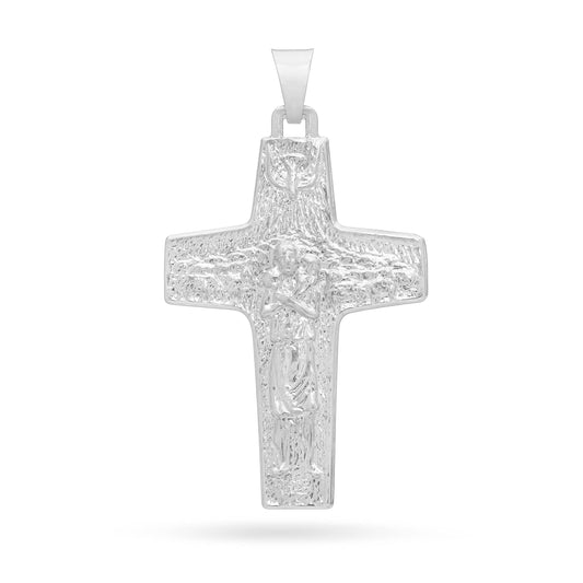 Sterling Silver Pope Francis Papal Pectoral Cross
