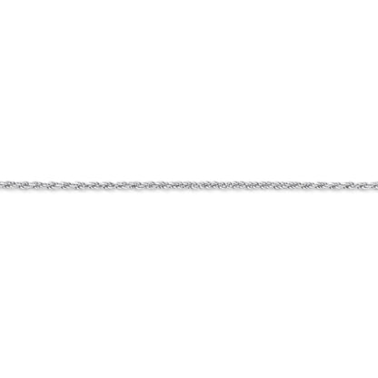Sterling Silver Rope Chain Necklace