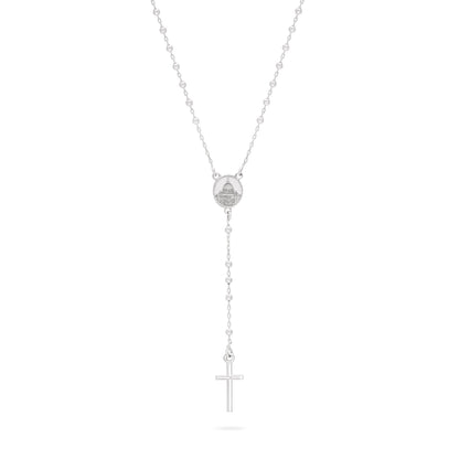 Sterling Silver Rosary with St. Peter's Basilica