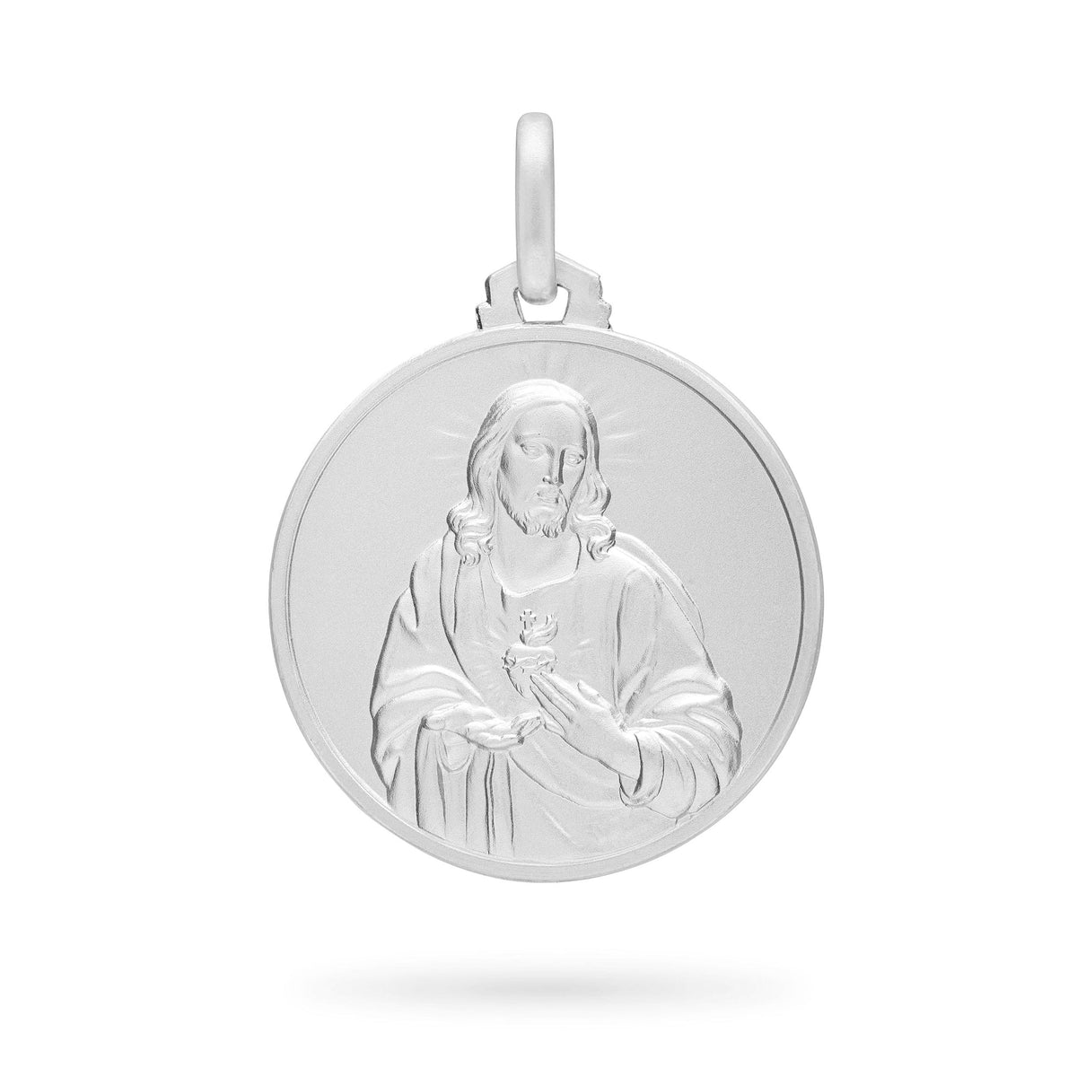 Sterling Silver Scapular Medal