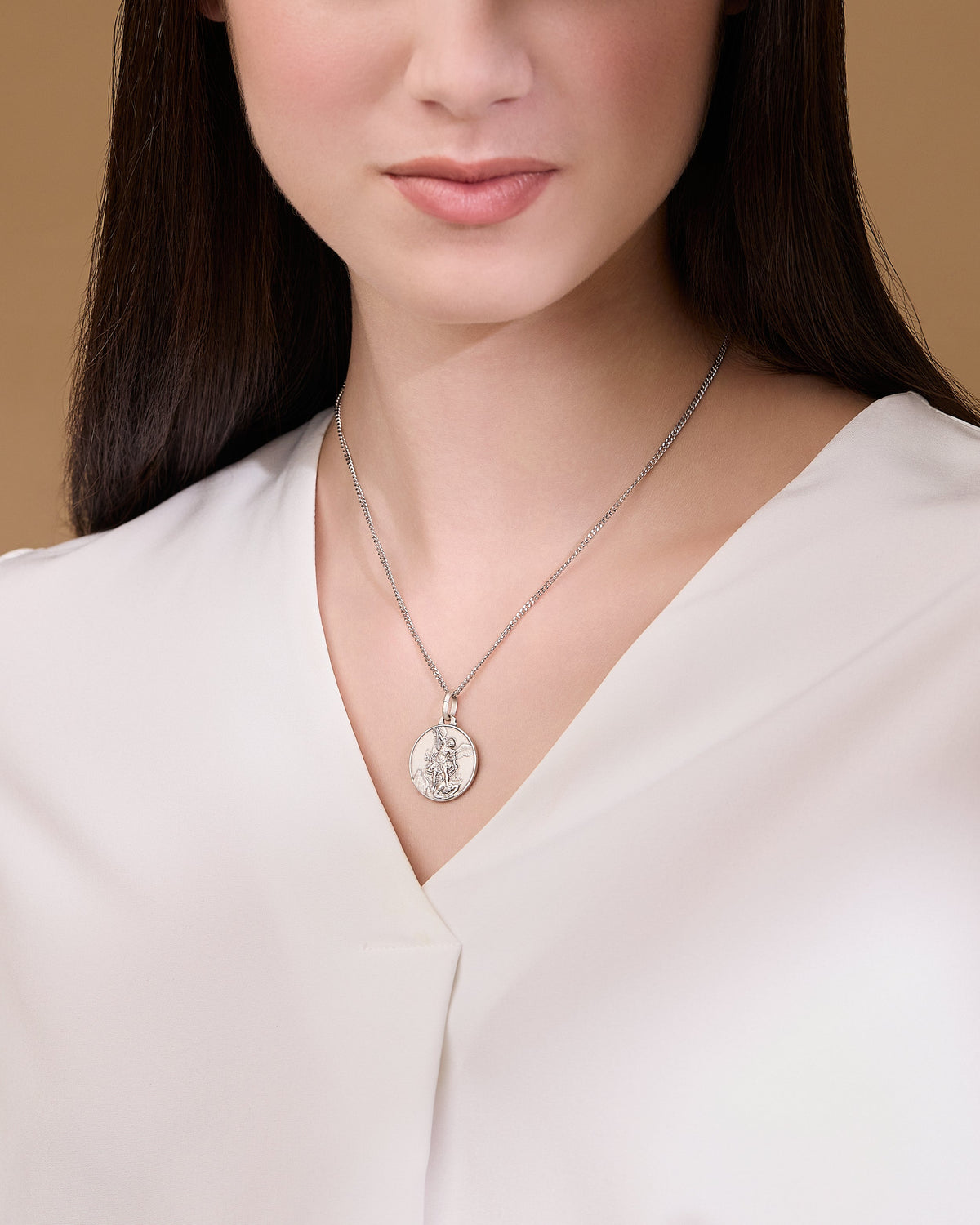 Sterling Silver St. Michael Medal