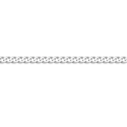 Sterling Silver Thick Curb Chain Necklace