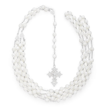 Sterling Silver Wedding Rosary