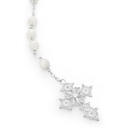 Sterling Silver Wedding Rosary