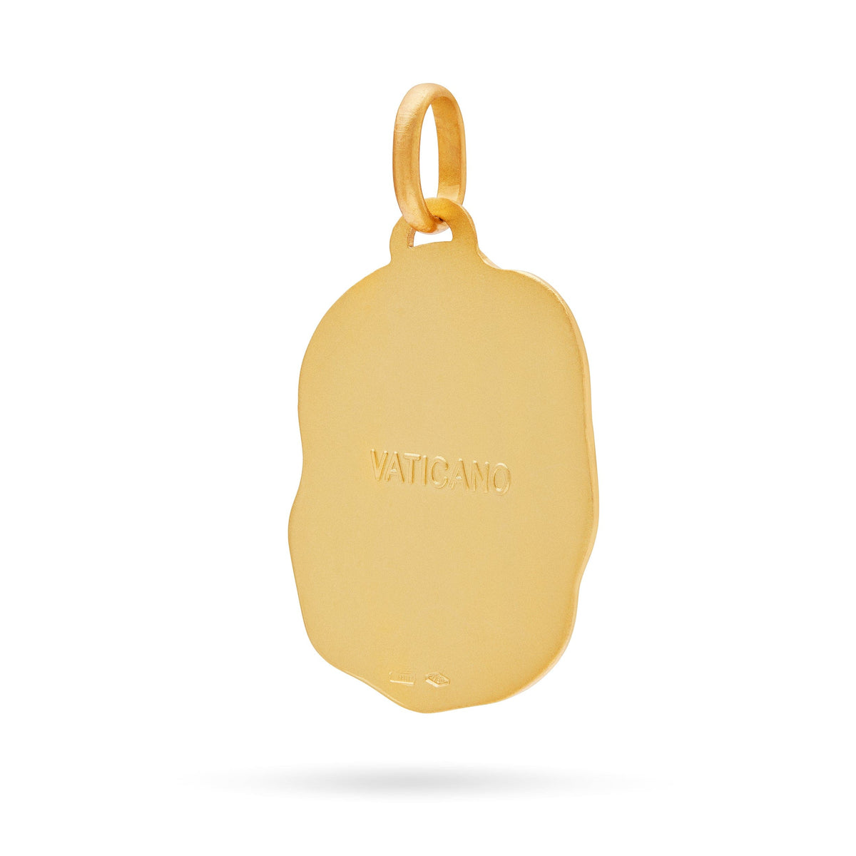 Yellow Gold Irregular Medal of Lippina by Filippo Lippi