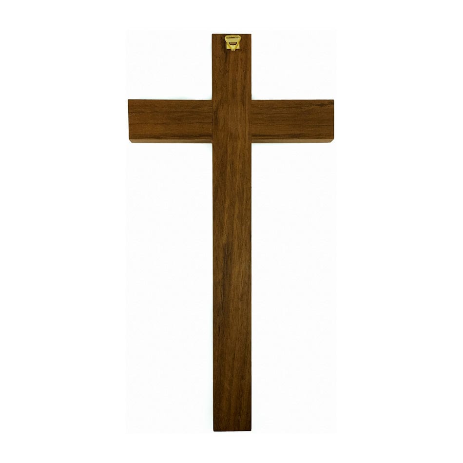 Walnut Wood Cross Inlaid with Mother-of-pearl