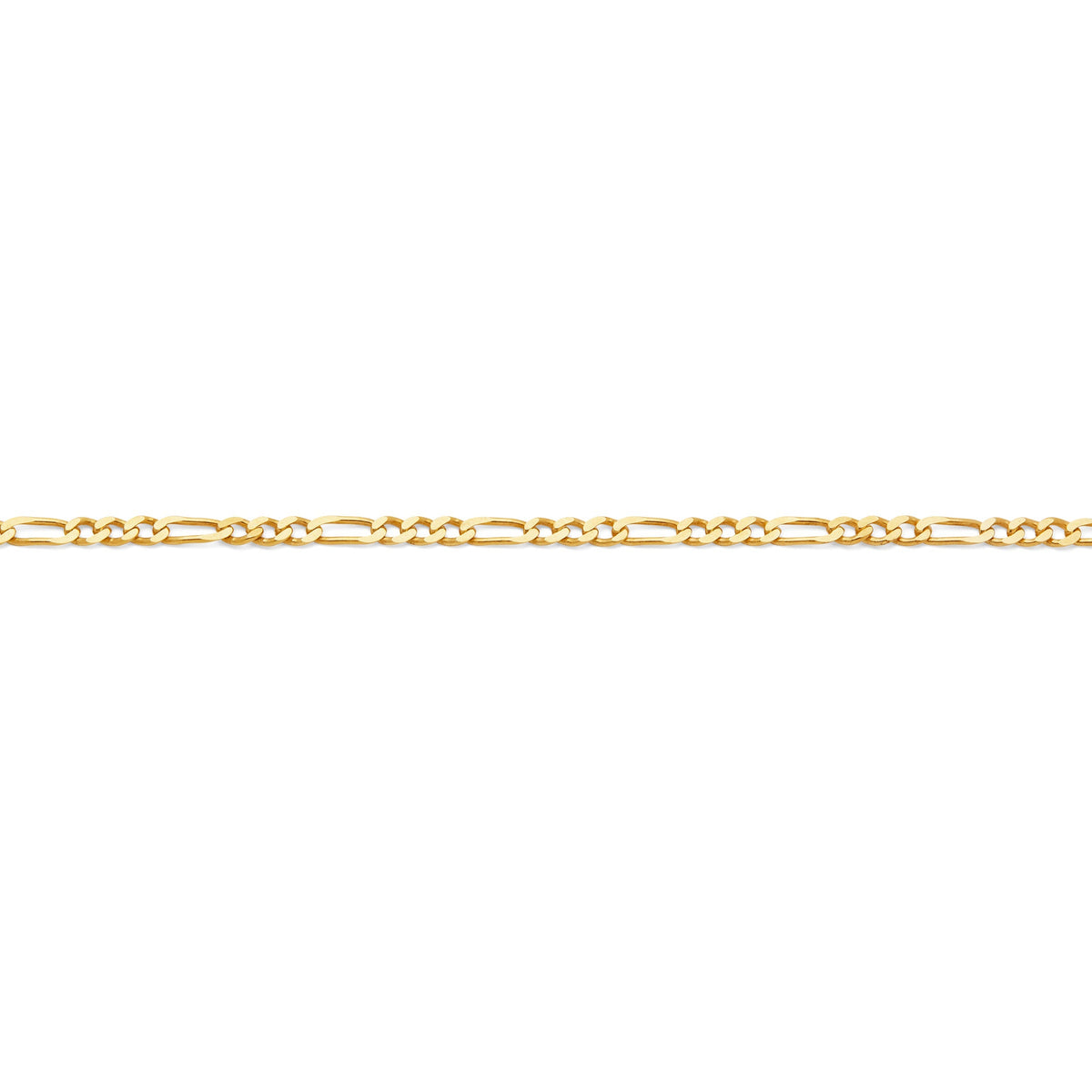 Gold-plated Sterling Silver Figaro Chain Necklace